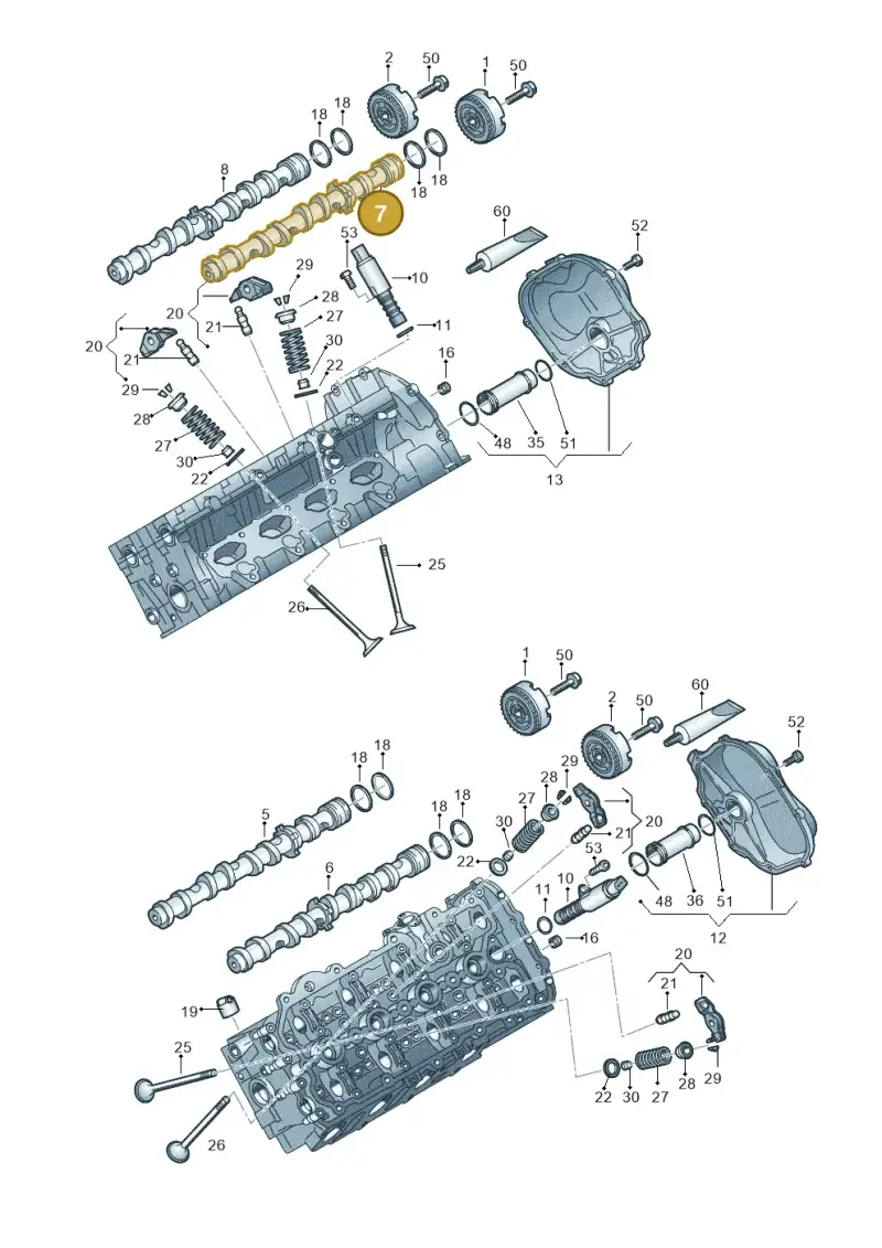 079109101HH — Audi RS5 Cabrio (2012-2015) diagram 759109100, position 7