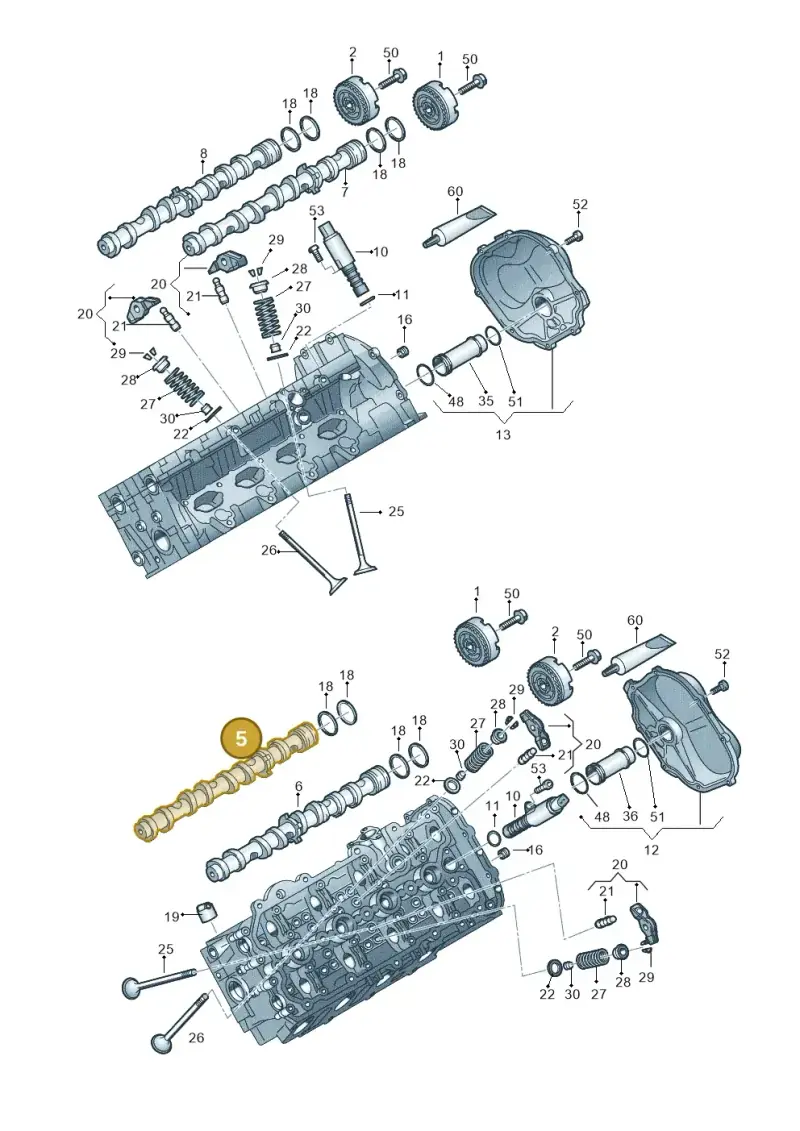 079109101HJ — Audi RS5 Cabrio (2012-2015) diagram 759109100, position 5