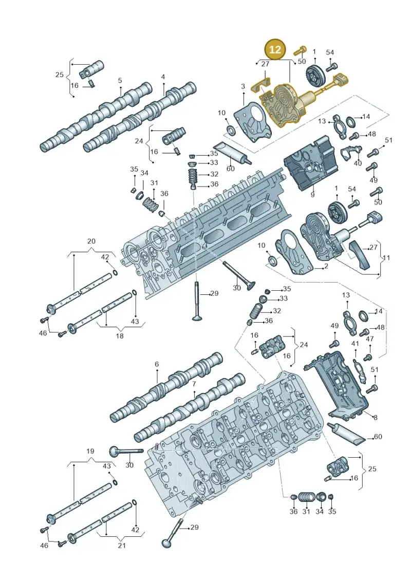 079109210L — Audi A4/S4 Cabrio./qu. 07> (2006-) diagram 247109400, position 12
