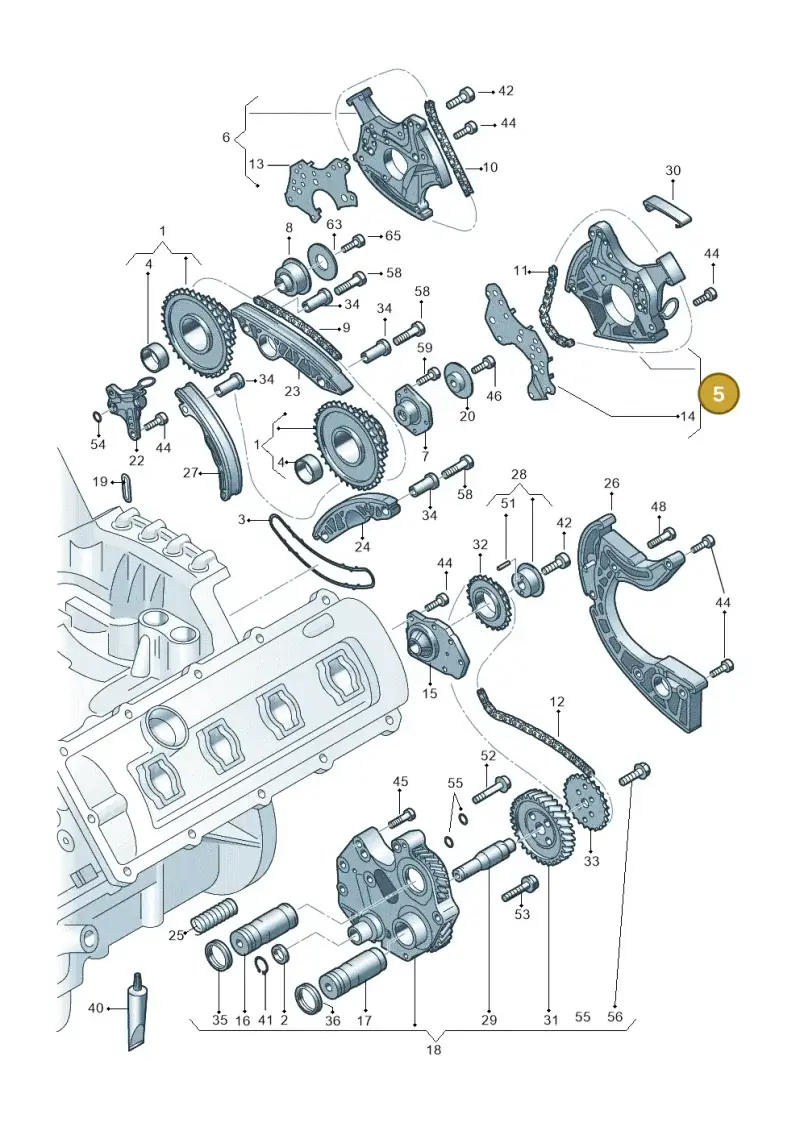 079109217R — Audi R8                08> (2007-) diagram 473109200, position 5