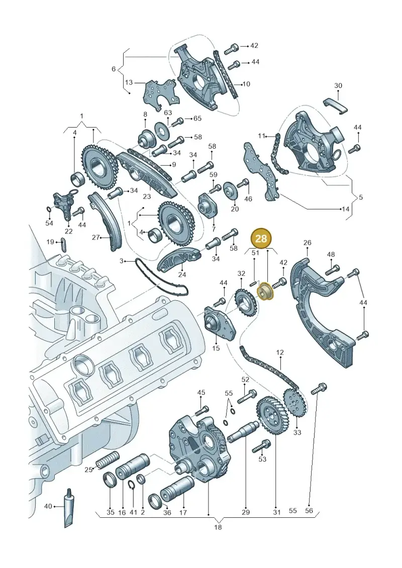 079109220A — Audi R8                08> (2007-) diagram 473109200, position 28