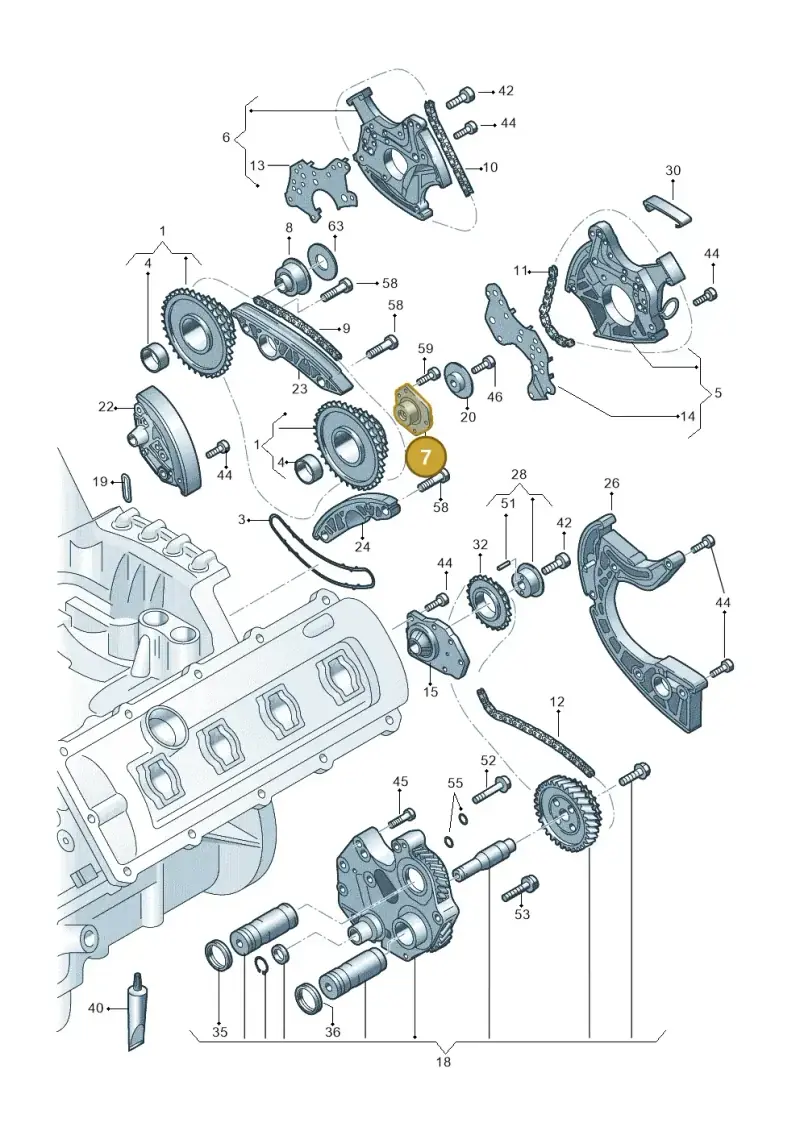079109224F — Audi RS5 Cabrio (2012-2015) diagram 759109300, position 7