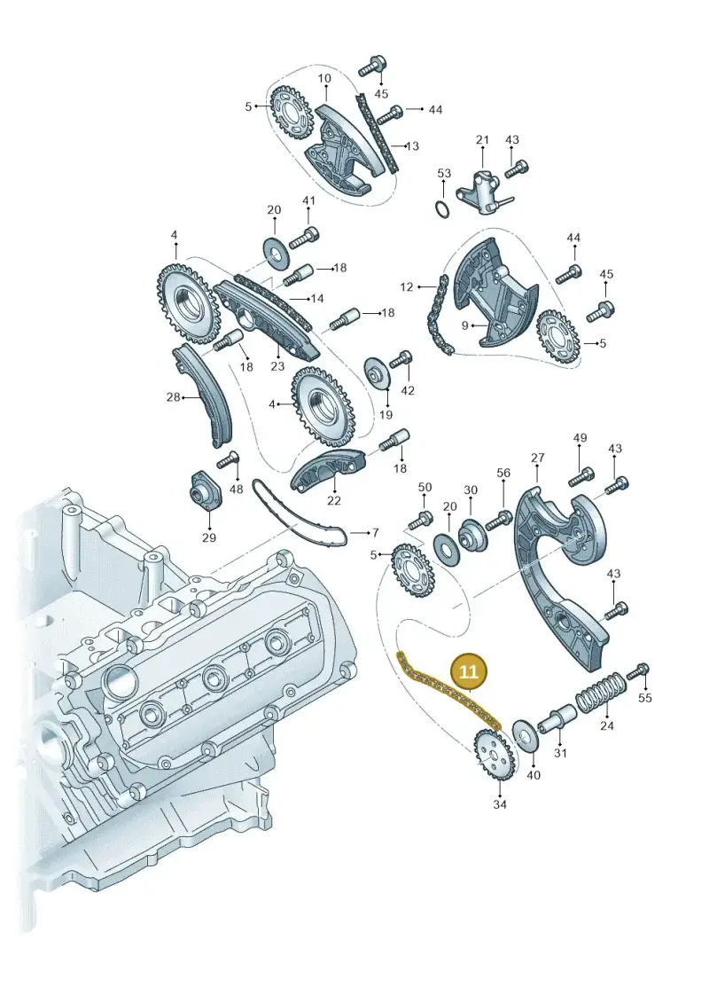 079109229D — Audi A8/S8/qu. lang    08> (2007-) diagram 448109700, position 11