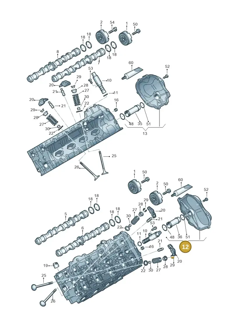 079109283L — Audi A7 Sportback (2014-2018) diagram 758109100, position 12