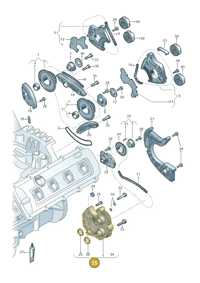 079109359DH — Audi RS4 Av. qu. 4.2 (2012-2015) diagram 750109200, position 15