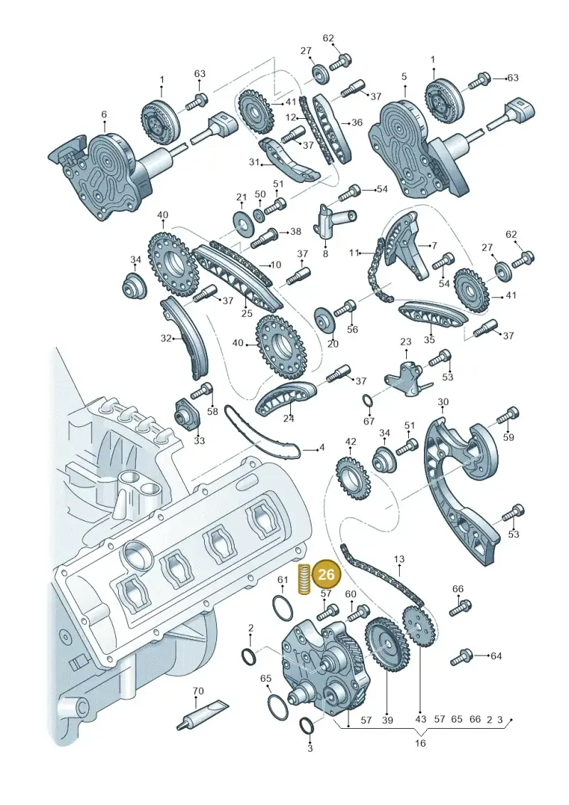 079109481C — Audi A4/S4 Cabrio./qu. 07> (2006-) diagram 247109500, position 26