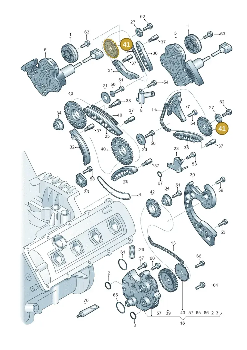 079109570AN — Audi A4/S4 Cabrio./qu. 07> (2006-) diagram 247109500, position 41