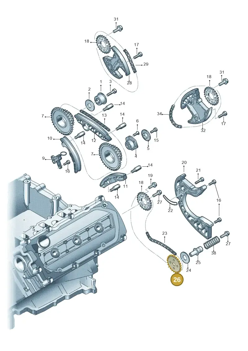 079109570AP — Audi A5/S5 Coupe       08> (2007-) diagram 620109750, position 26