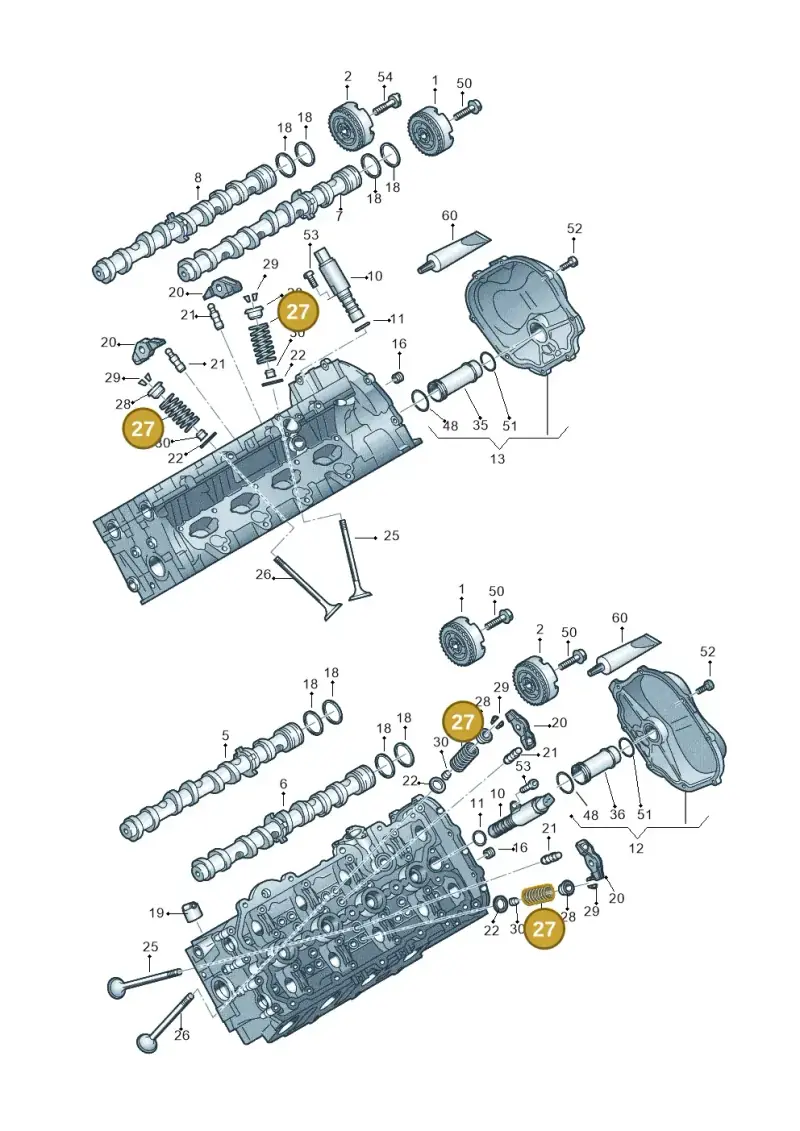 079109623D — Audi A7 Sportback (2014-2018) diagram 758109100, position 27