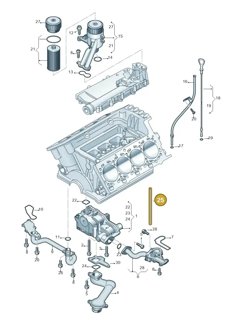 079115120S — Audi RS4 Cabrio qu.    08> (2007-) diagram 473115000, position 25