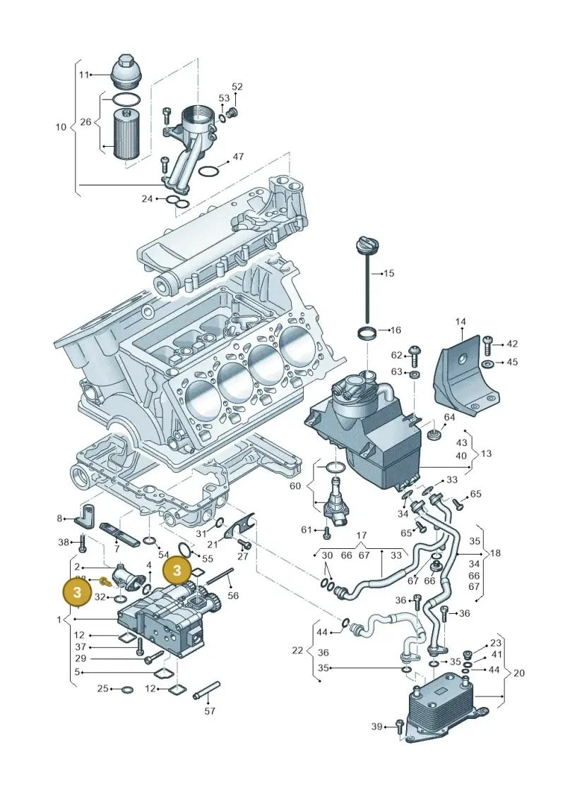 079115131 — Audi R8 qu. 5.2 (2012-2015) diagram 752115010, position 3