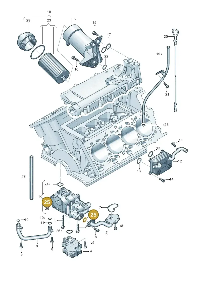 079115131A — Audi A4/S4 Cabrio./qu. 07> (2006-) diagram 247115800, position 25