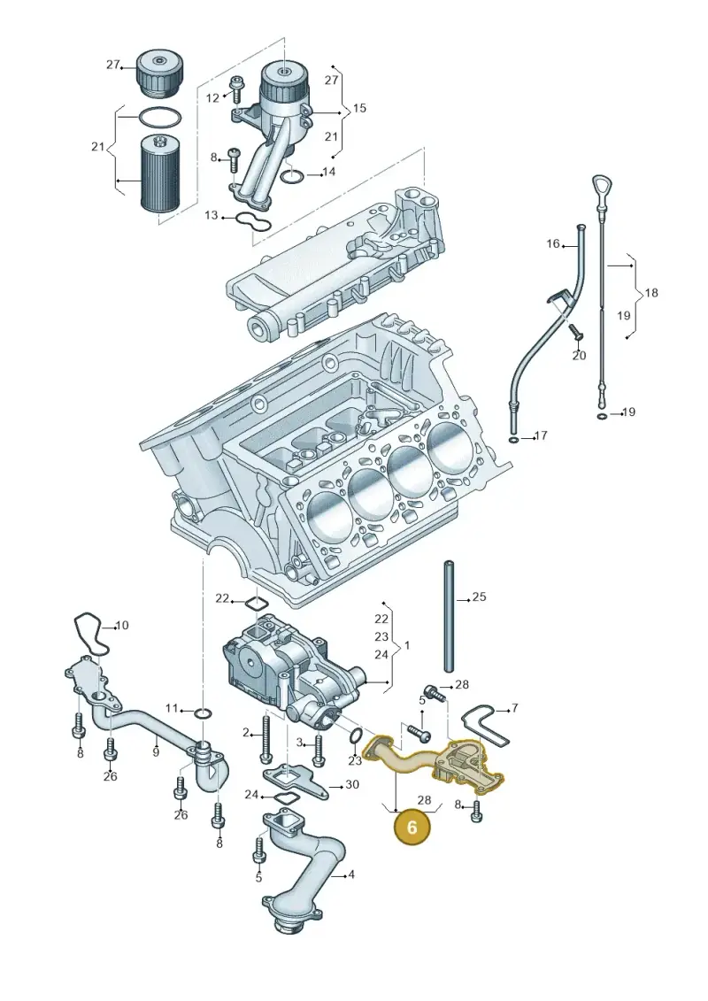 079115203E — Audi RS4 Cabrio qu.    08> (2007-) diagram 473115000, position 6