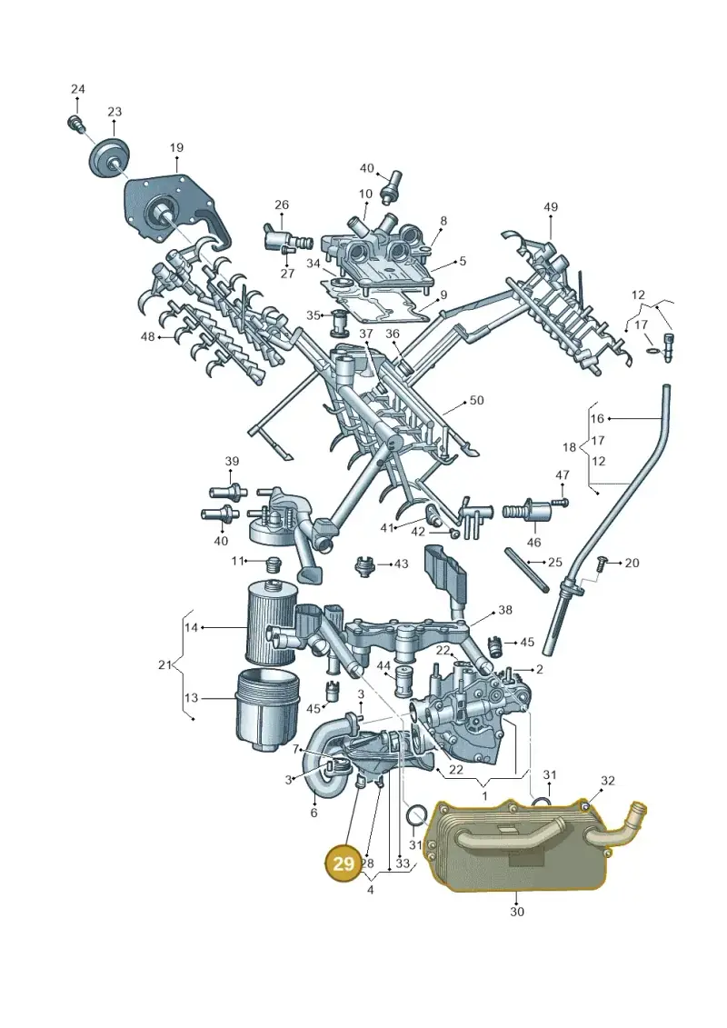 079115638D — Audi A7 Sportback (2014-2018) diagram 717115100, position 29