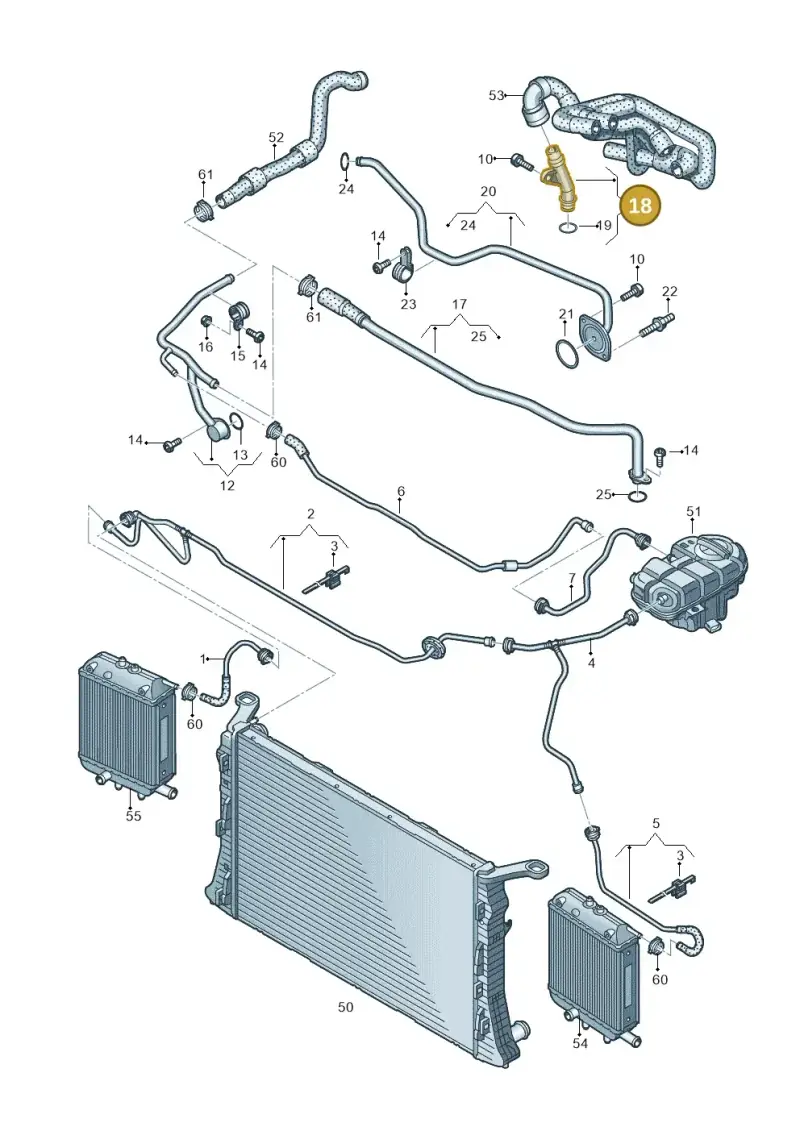 079121075E — Audi RS7 Sportback (2013-2018) diagram 758121200, position 18