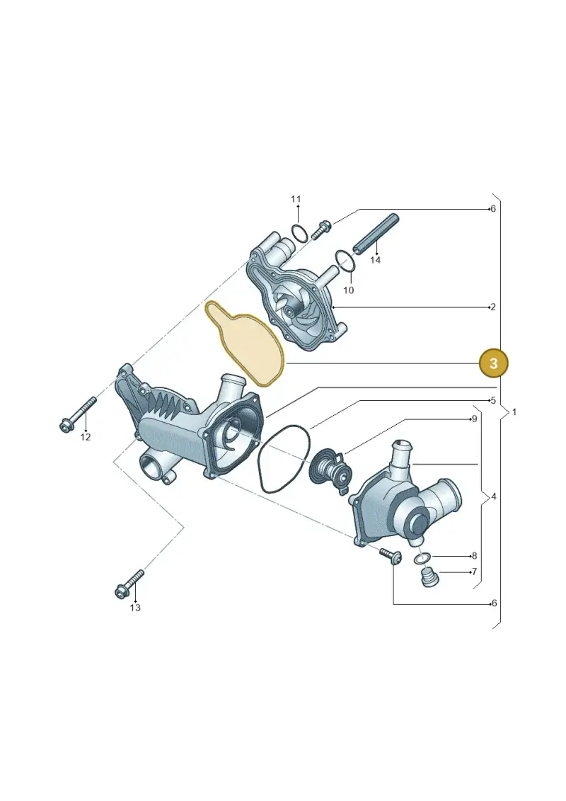 079121119B — Audi RS4 Av. qu. 4.2 (2012-2015) diagram 247121200, position 3