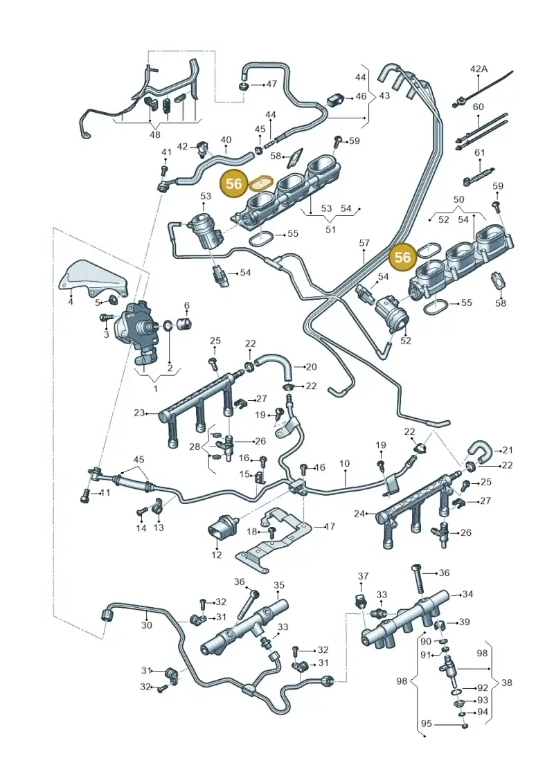 079129717D — Audi Q7 qu. 3.0 TDI (2015-2019) diagram 771133240, position 56