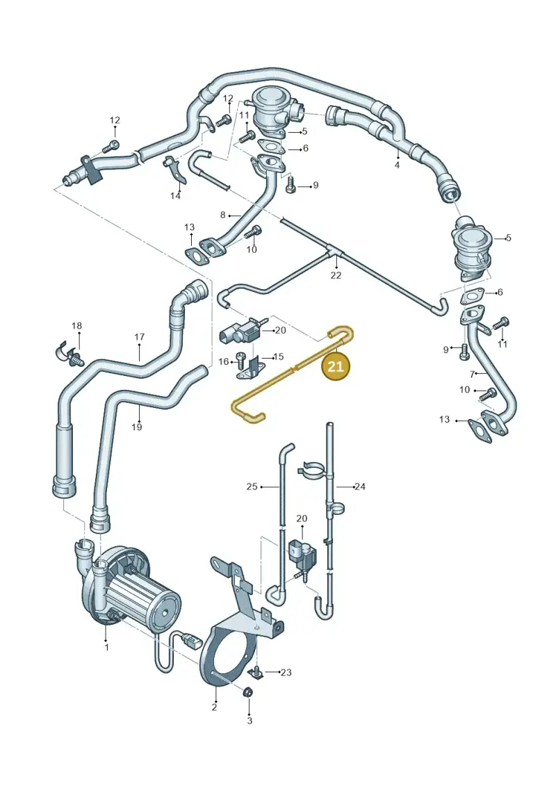 079131055B — Audi RS4 Cabrio qu.    08> (2007-) diagram 473131250, position 21