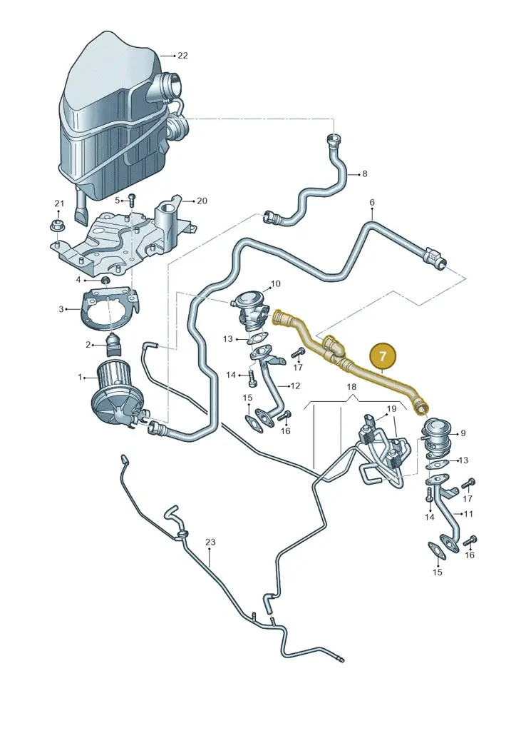 079131605AH — Audi A8/S8/qu. lang    08> (2007-) diagram 635131200, position 7