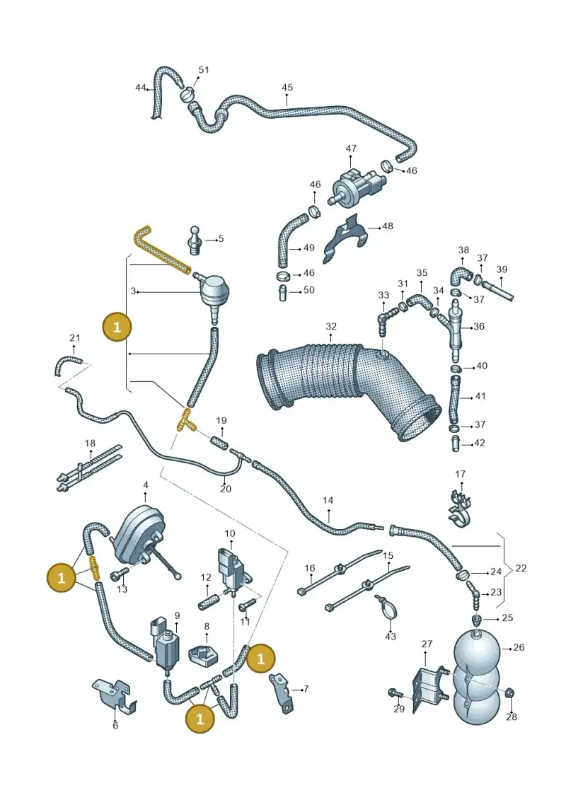 079133331A — Audi A6/S6/Avant/qu.   05> (2004-) diagram 448133820, position 1