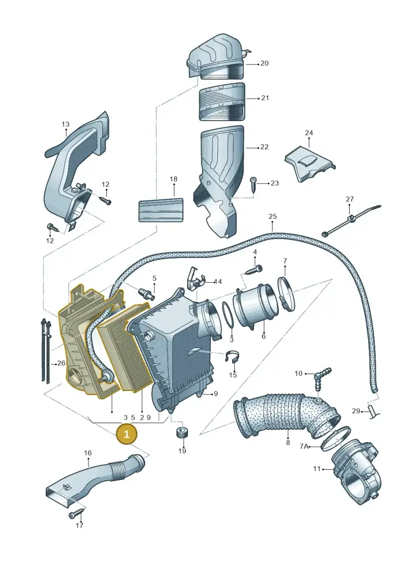 079133837K — Audi A4/S4 Cabrio./qu. 07> (2006-) diagram 249133920, position 1