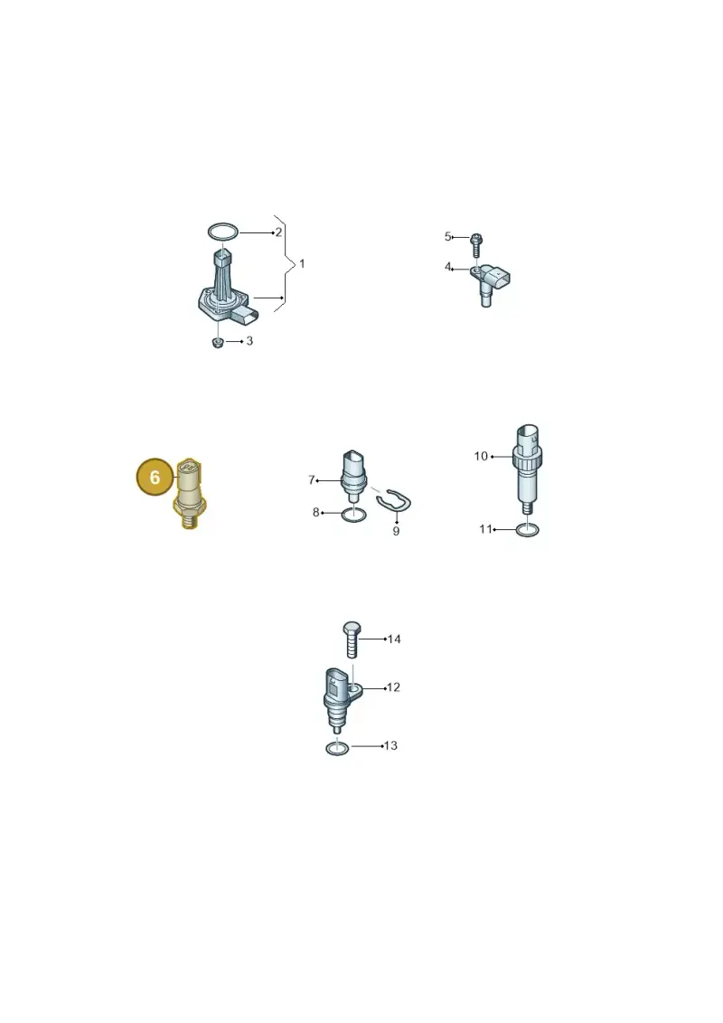 079919081D — Audi A7 Sportback (2014-2018) diagram 788919400, position 6