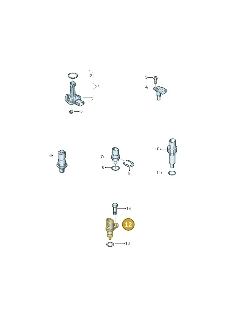 079919525D — Audi A7 Sportback (2014-2018) diagram 788919400, position 12