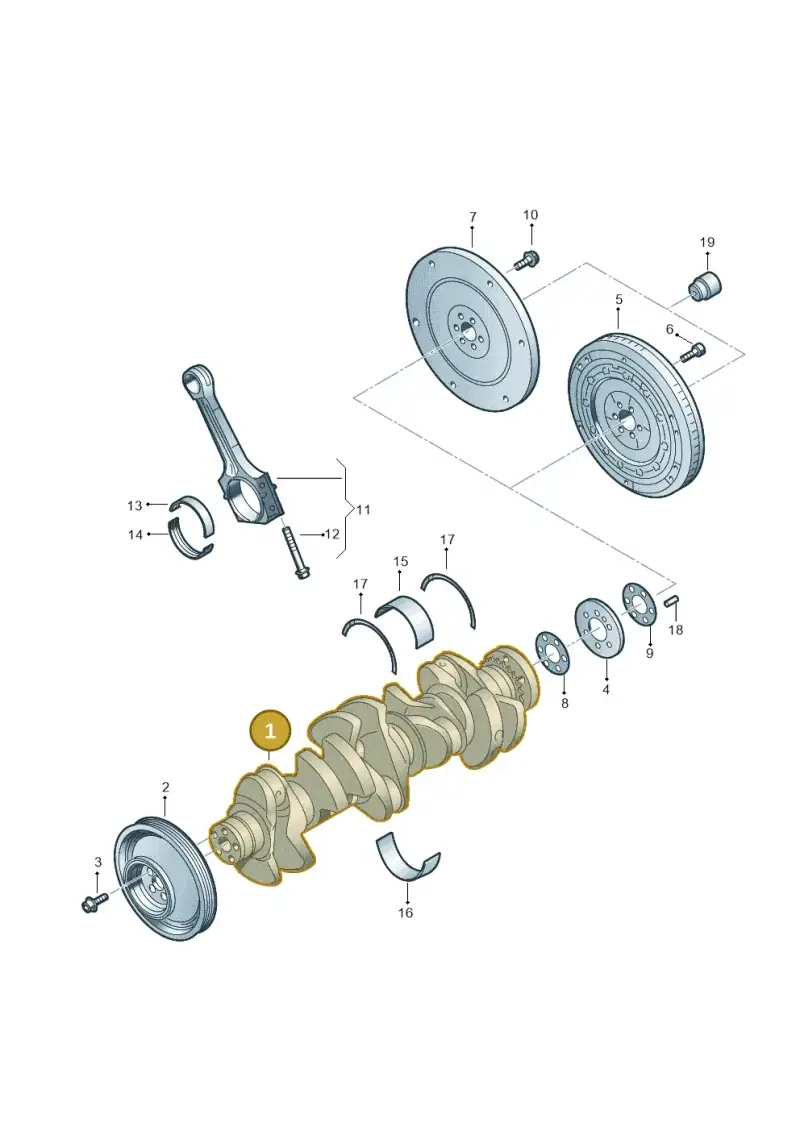 07K105021G — SEAT CUPRA Formentor (2020-) diagram 676105100, position 1