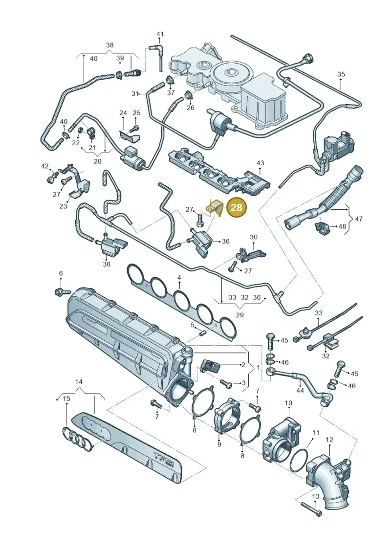 07K133336 — SEAT CUPRA Formentor (2020-) diagram 596133632, position 28