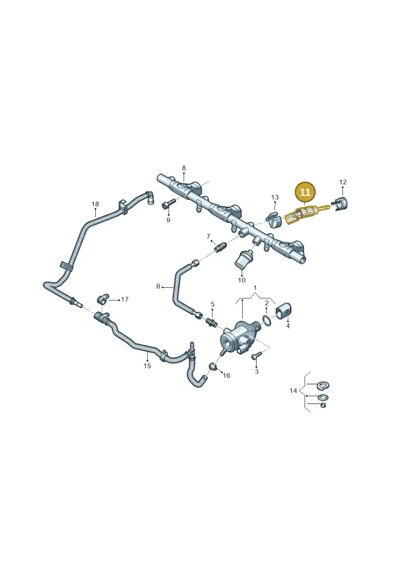 07K906036N — Audi RSQ3 Sportback (2019-2024) diagram 898133360, position 11