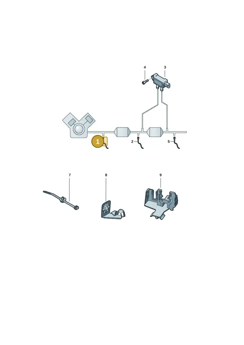 07K906262G — Audi A3 Sportback (2019-2021) diagram 596906004, position 1