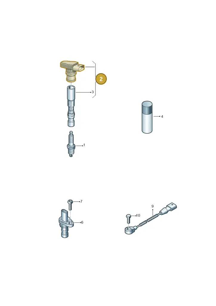 07L905115B — Audi R8 Spyder (2015-2024) diagram 872905000, position 2