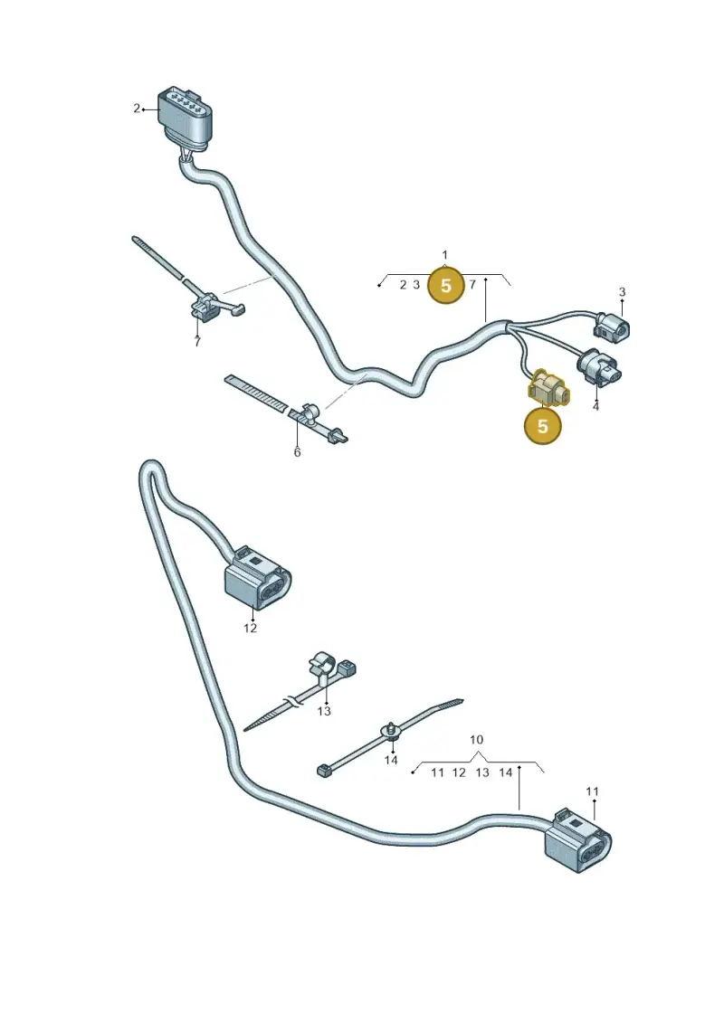 07P973702A — Audi RS Q8 Quattro (2019-) diagram 838000140, position 5