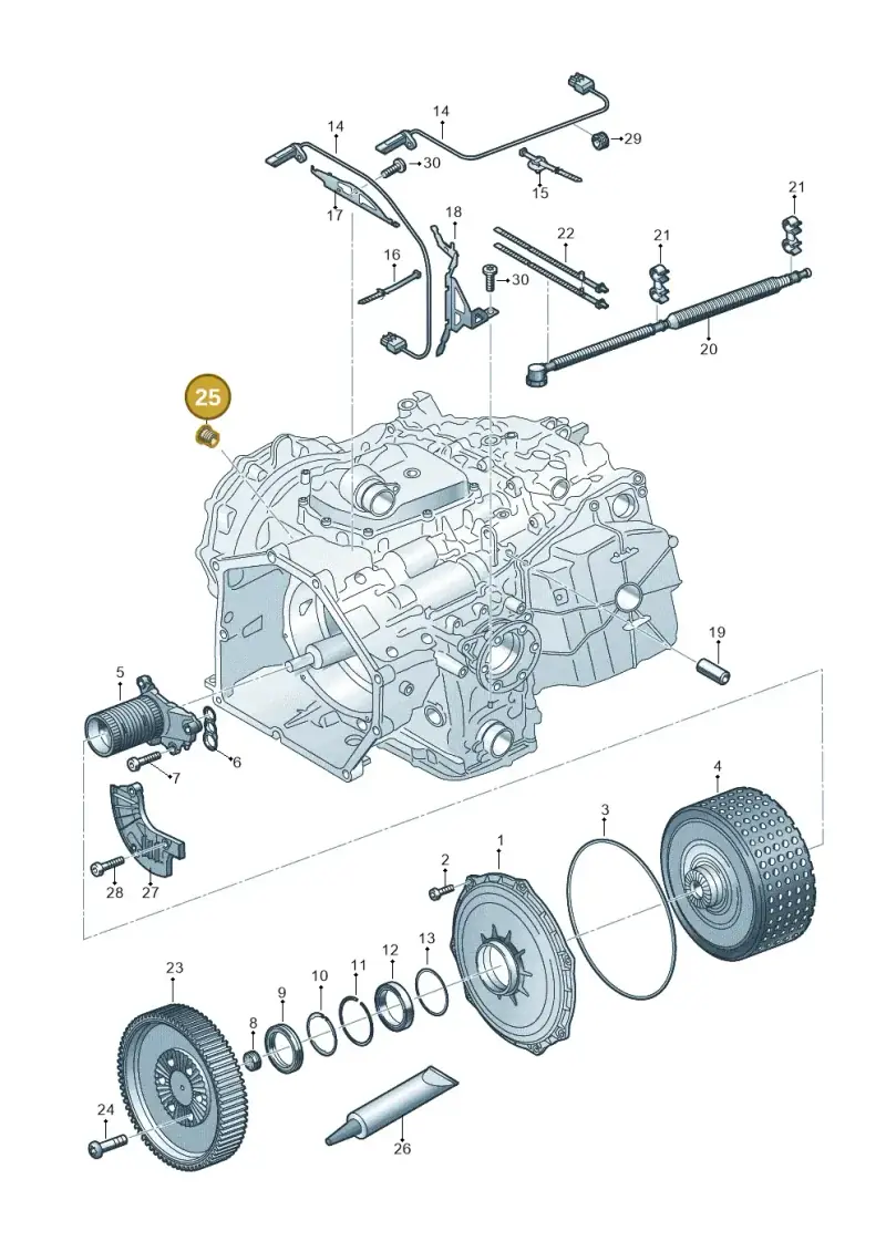 084301115 — Audi R8 Spyder (2015-2024) diagram 752321600, position 25