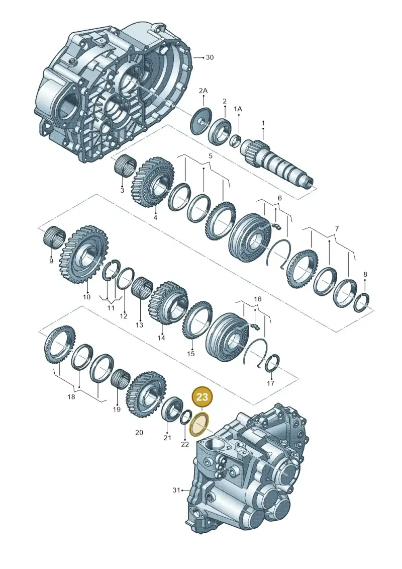 084409383BE — Audi A1 Sportback (2014-2018) diagram 694311430, position 23
