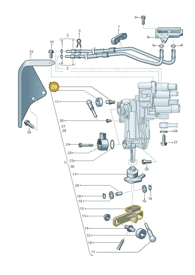 085142285 — Audi A2 (2000-2005) diagram 248142300, position 29