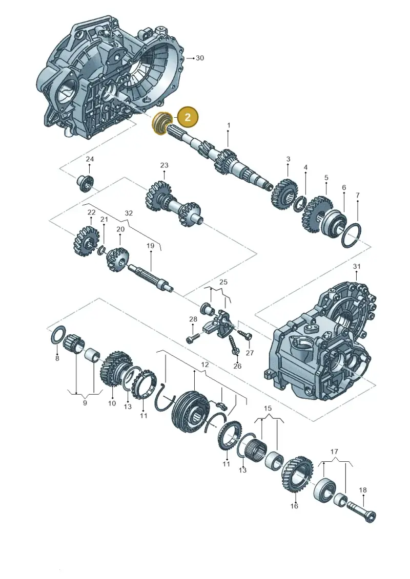 085311123N — Audi A1 sportback 1.0 (2018-) diagram 890311320, position 2