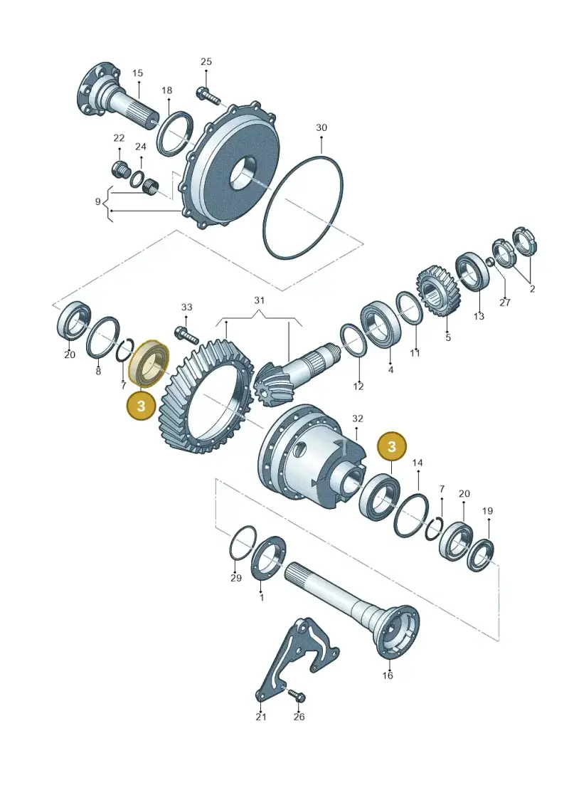086311124 — Audi R8 qu. 5.2 (2012-2015) diagram 618409400, position 3