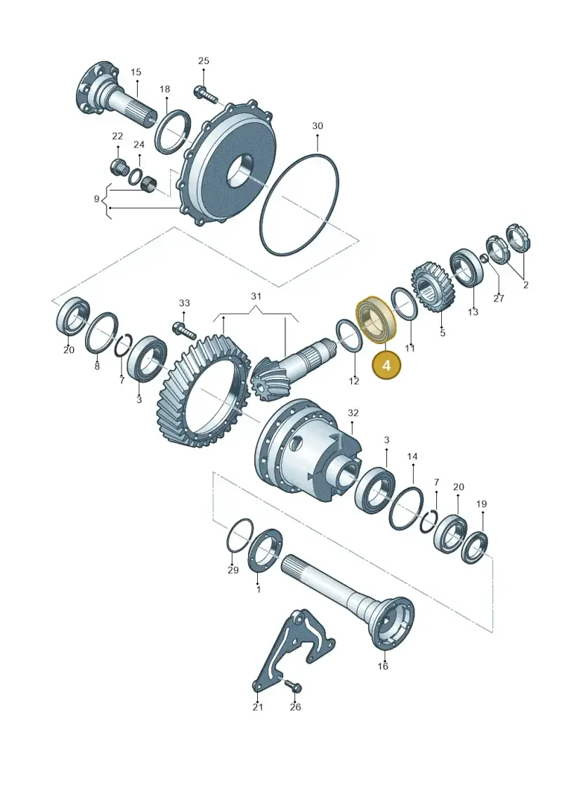 086311211 — Audi R8 qu. 5.2 (2012-2015) diagram 618409400, position 4