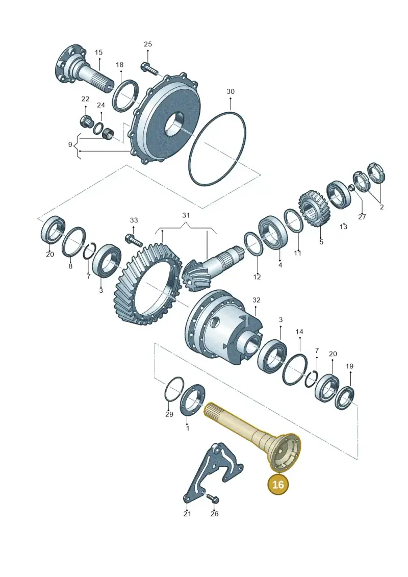 086525357D — Audi R8 qu. 5.2 (2012-2015) diagram 618409400, position 16