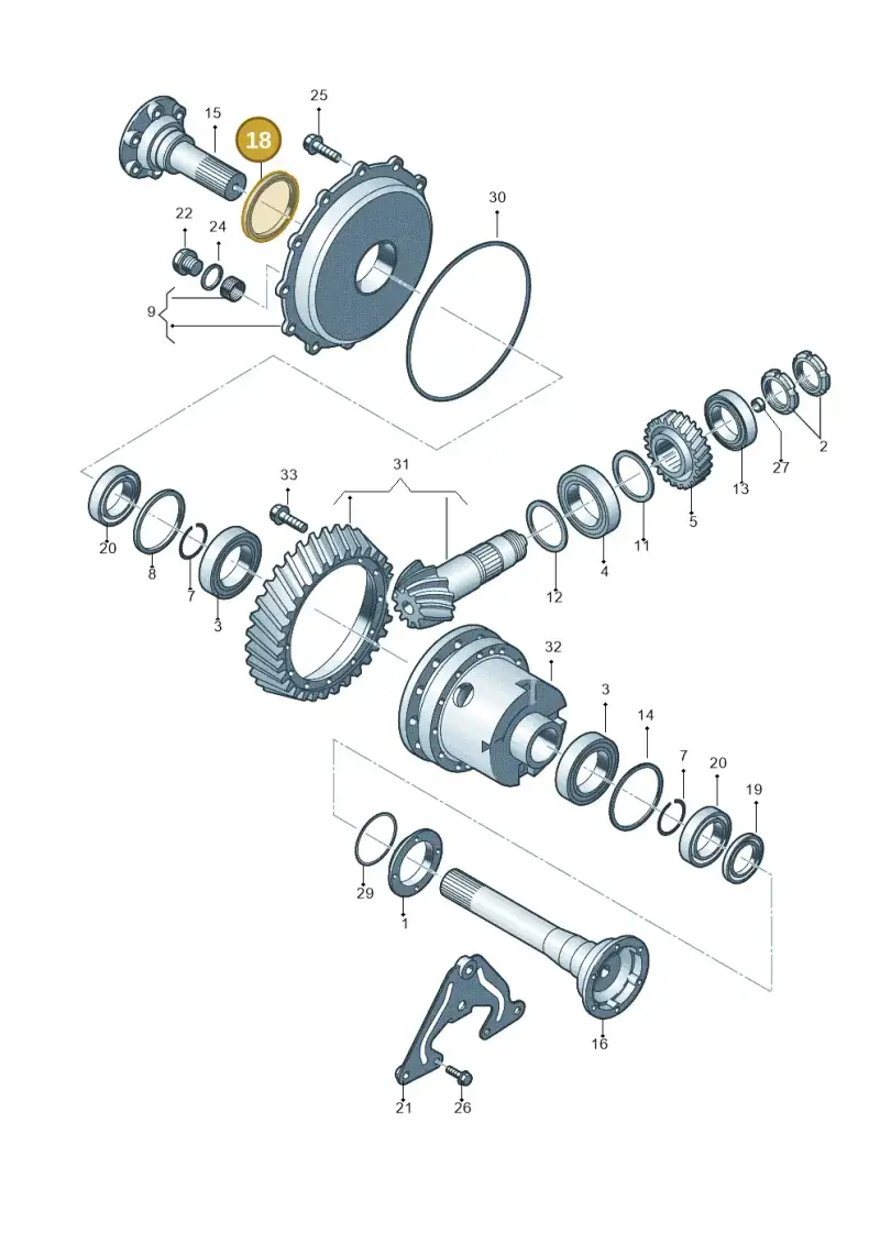086525596 — Audi R8 qu. 5.2 (2012-2015) diagram 618409400, position 18
