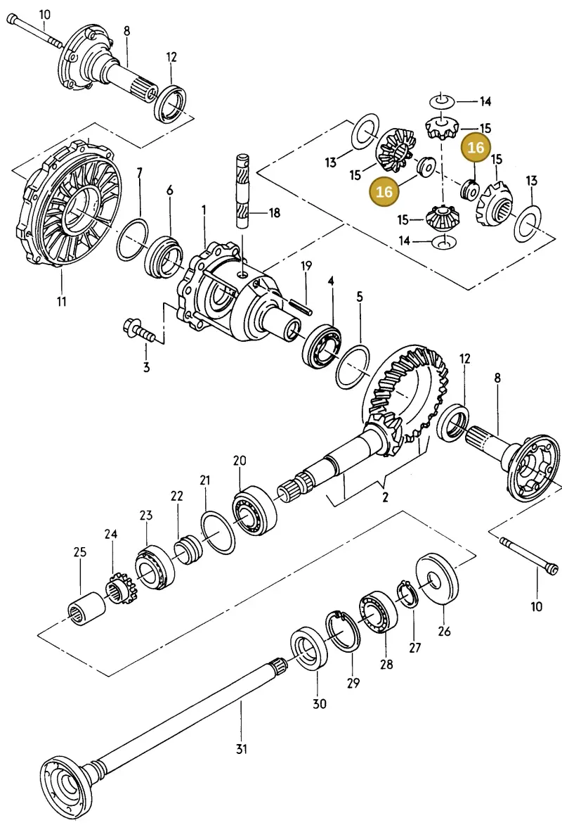 087409373 — Audi A4 qu. F>8D-W-.. (1995-1997) diagram 157525300, position 16