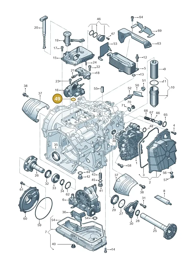 089409069 — Audi R8 Spyder (2015-2024) diagram 872325500, position 49