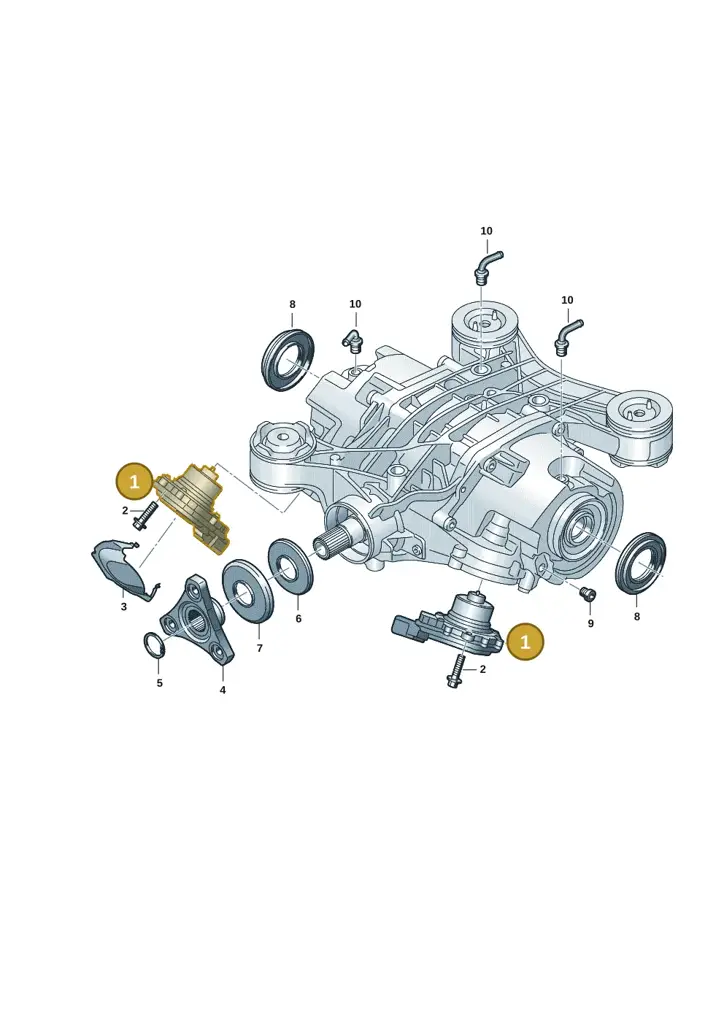 08E907554M — Audi A3 Sportback (2019-2025) diagram 8y0525020, position 1