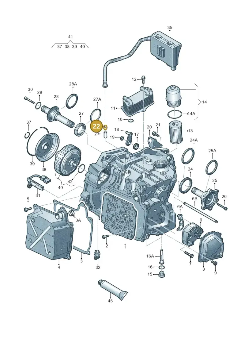 095409841 — Audi A1 sportback 1.0 (2018-) diagram 850321650, position 22