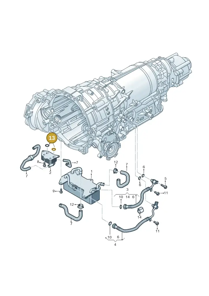 09E409069 — Audi RS6 Avant (2019-) diagram 595317060, position 13