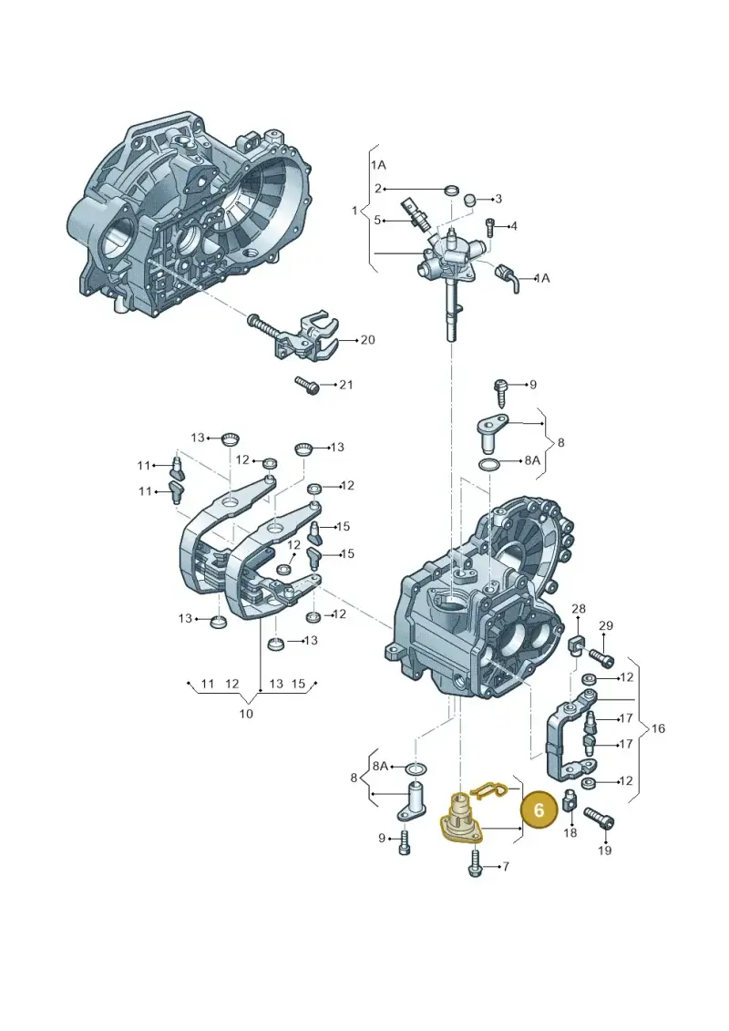 0A4301256 — Audi A1 sportback 1.0 (2018-) diagram 409311910, position 6