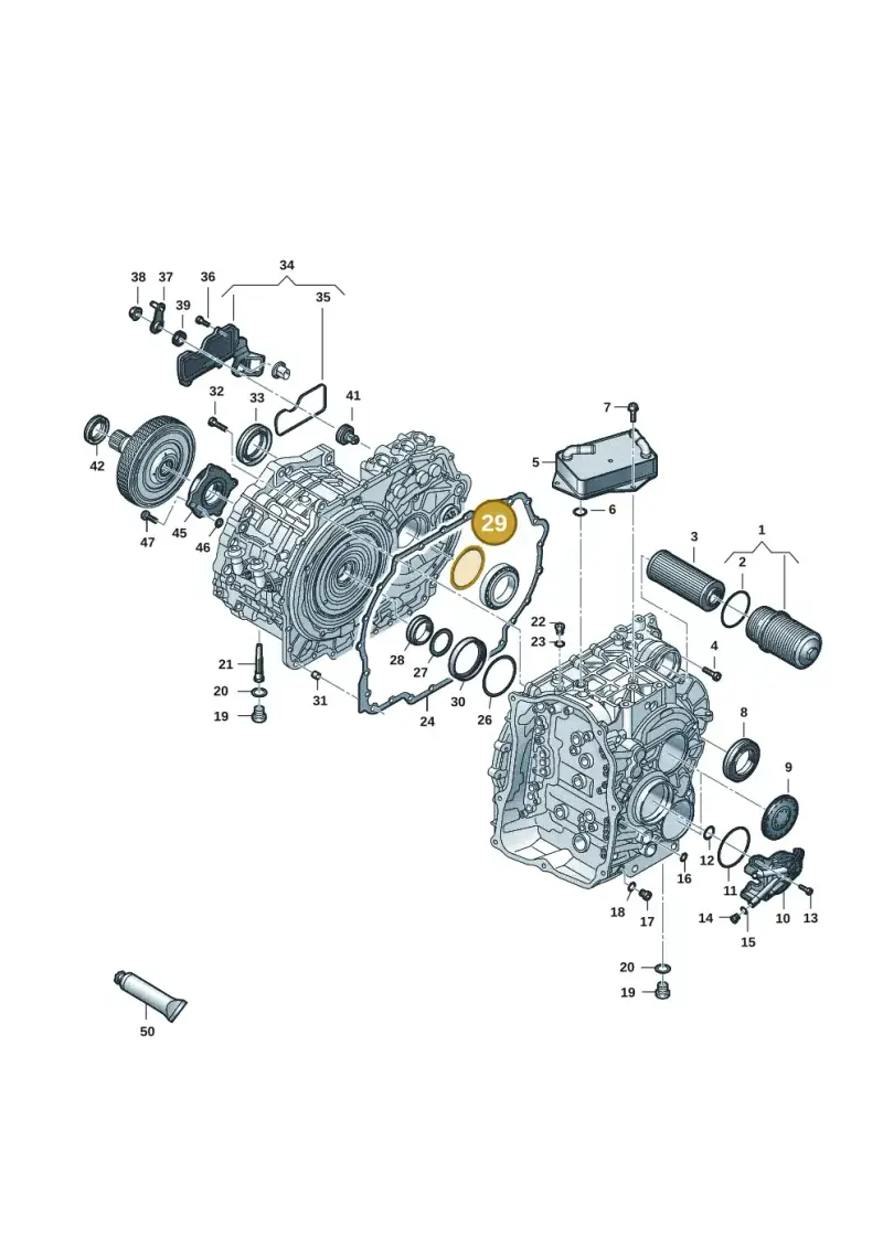 0A5498114A — Audi A3 Sportback (2019-2021) diagram 596300165, position 29