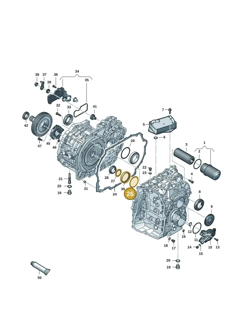 0A5498114B — Audi A3 Sportback (2019-2021) diagram 596300165, position 26