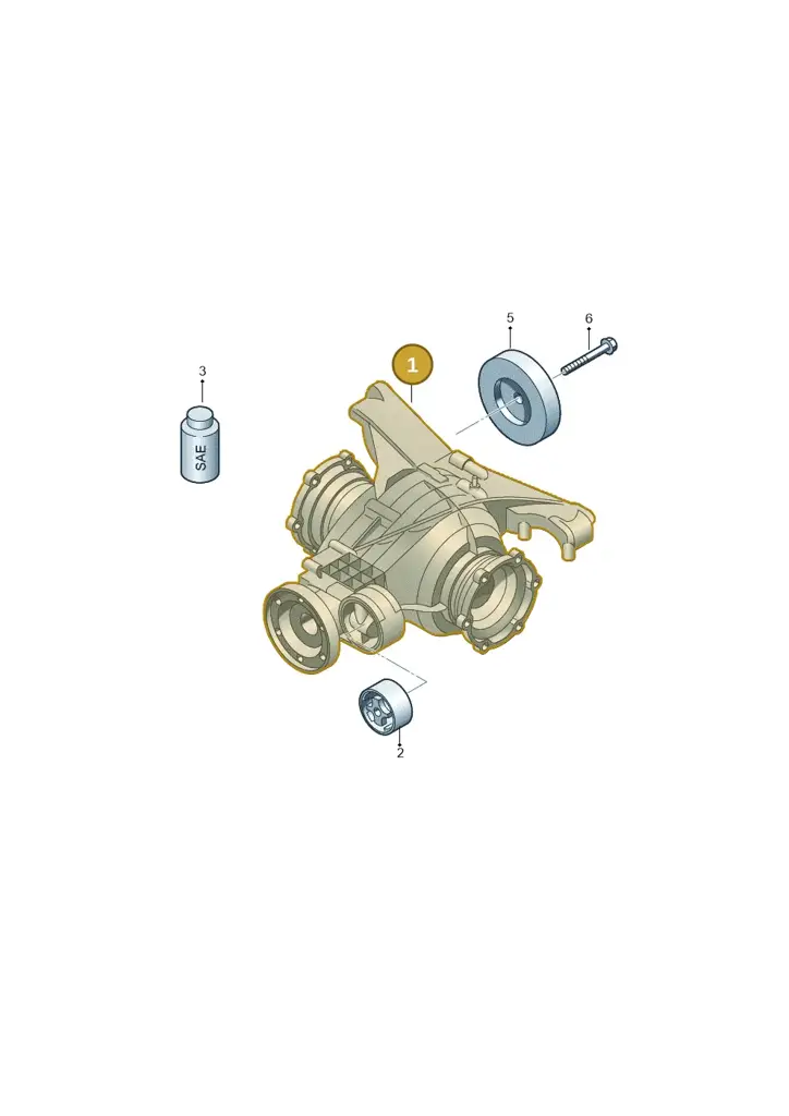 0B0500043N — Audi Q5 (2016-2025) diagram 849500010, position 1